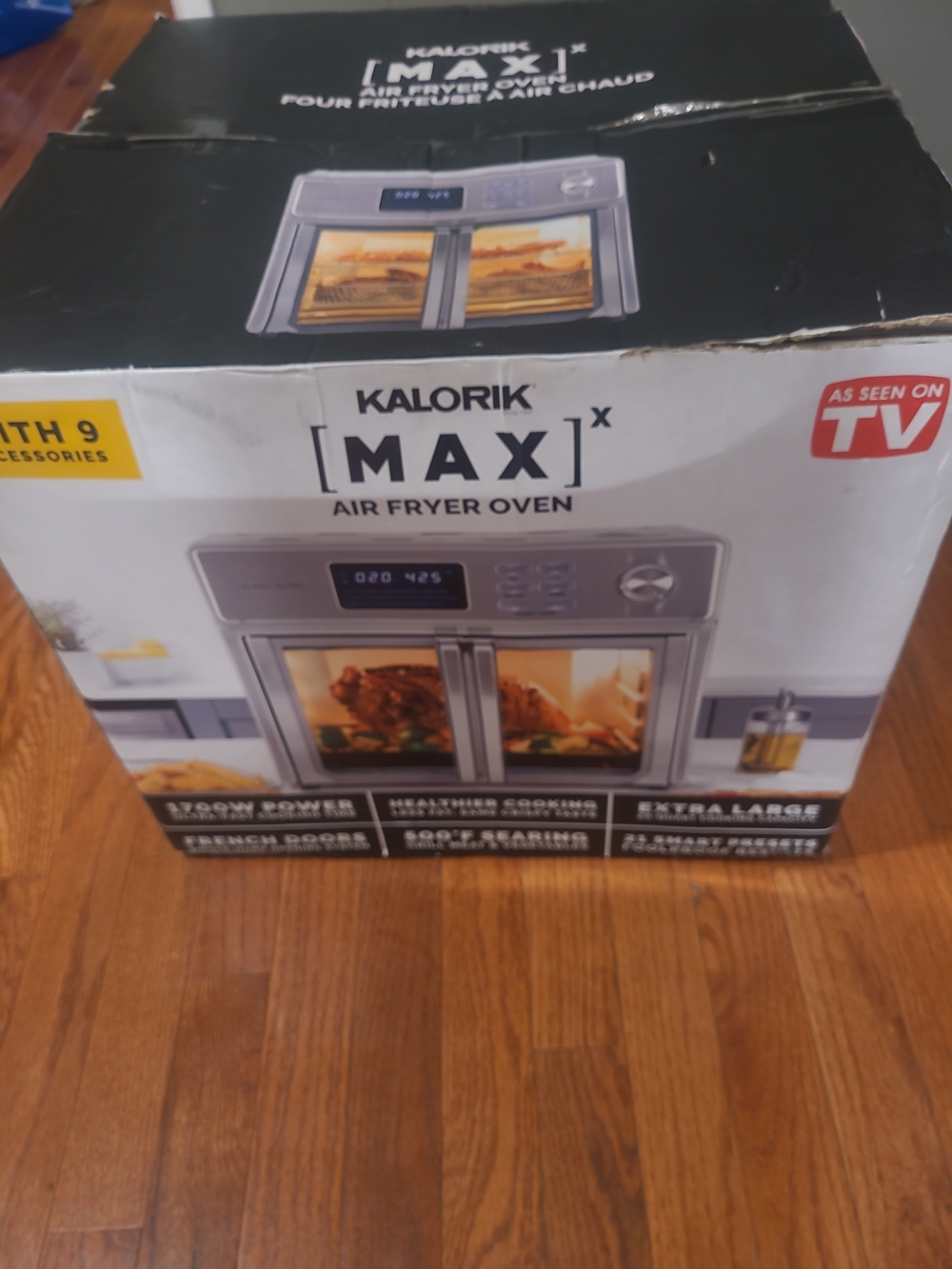 KALORIK MAX Air Fryer Oven - Stainless Gray - Picture 5 of 8